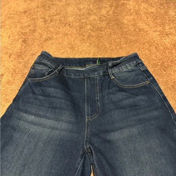 HALARA Women's Boot Cut Jeans - Dark Blue - Picture 2 of 6